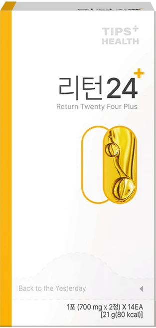 팁스헬시 리턴24 흰강낭콩 차가버섯 라이코펜, 6개, 14회분 - 쿠팡