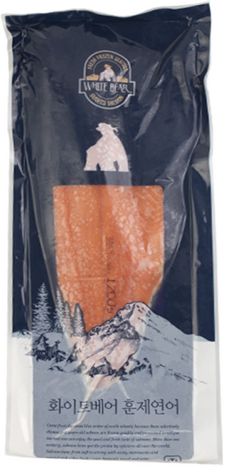 그램원 코호 훈제연어필렛 1.2kg, (팩)코호_훈제연어_필렛 1.2kg, 1개