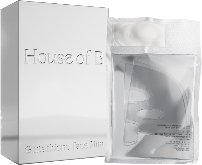 99% 고순도 글루타치온 함유 / 하우스오브비 글루타치온 페이스 필름, 1개, 12개입