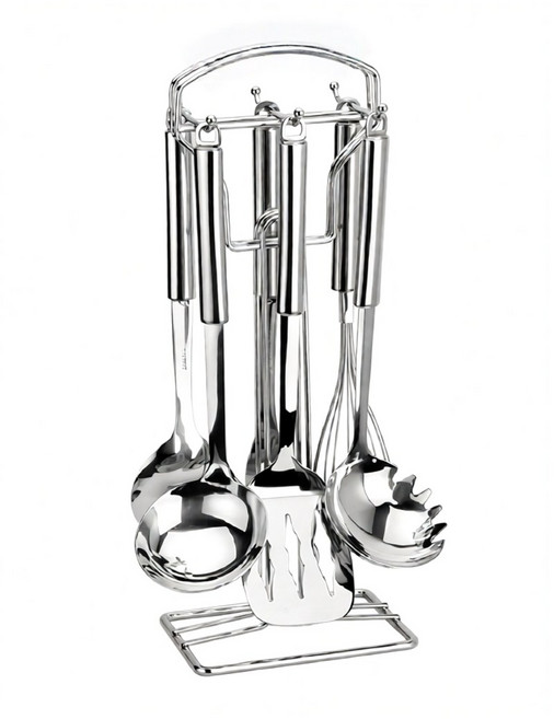 오모리 올스텐 사각걸이대+조리도구6종세트+올스텐가위, 1개