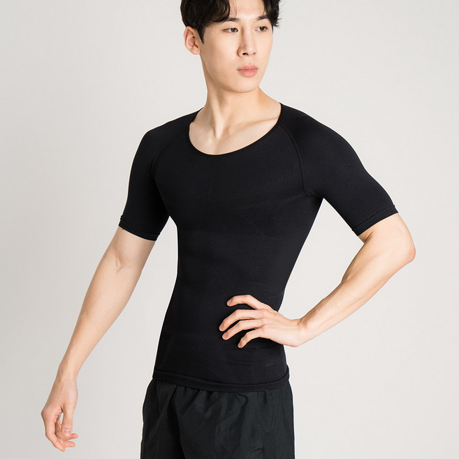 ENTZ 최신형 엔츠 남자 보정반팔