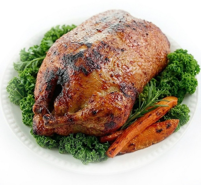 훈제오리 완포 900g 해다온 훈제 통오리 구이, [냉매무료]해다온 훈제오리 완포+드라이, 1개