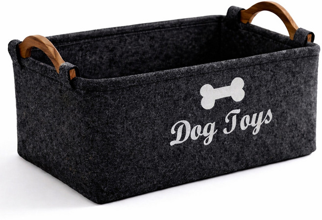 모디홈 강아지 장난감바구니 반려동물 소품 정리함, 1개