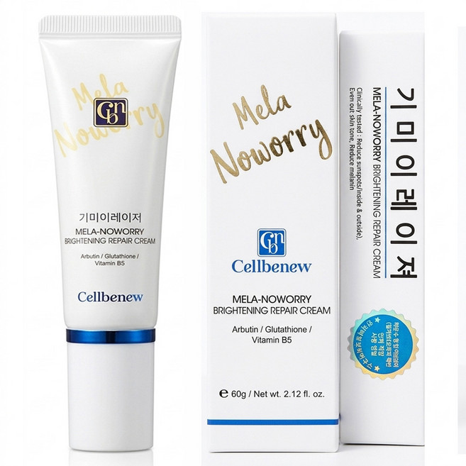 셀비뉴 멜라노워리 화이트닝 리페어 크림, 1개, 60ml