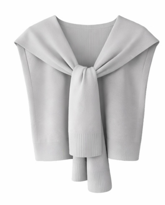 디망 여리여리 페이크 숄 가디건