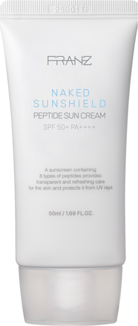 프란츠 네이키드 선쉴드 펩타이드 선크림, 3개, 50ml