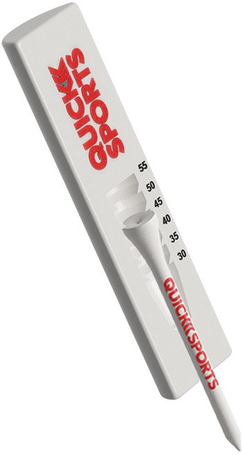 퀵스포츠 티샷메이커 골프티꽂이 높이조절 골프티 롱티 숏티 나무티 골프티꽃이, 싱글세트, 1개