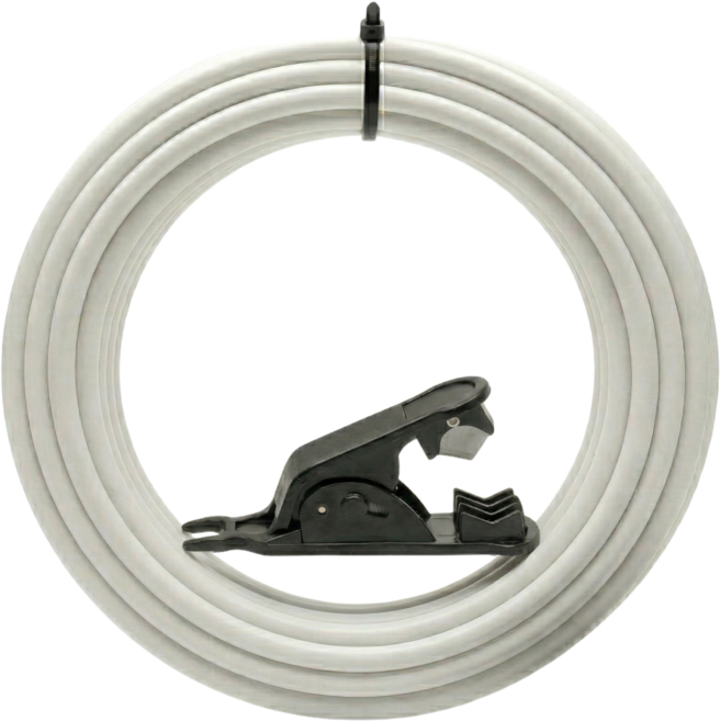 3/8인치 9.52mm 대구경 정수기 호스 식기세척기 제빙기 커피머신 튜빙선 4.5m(450cm)+ 커팅기 세트, 1세트, F세트