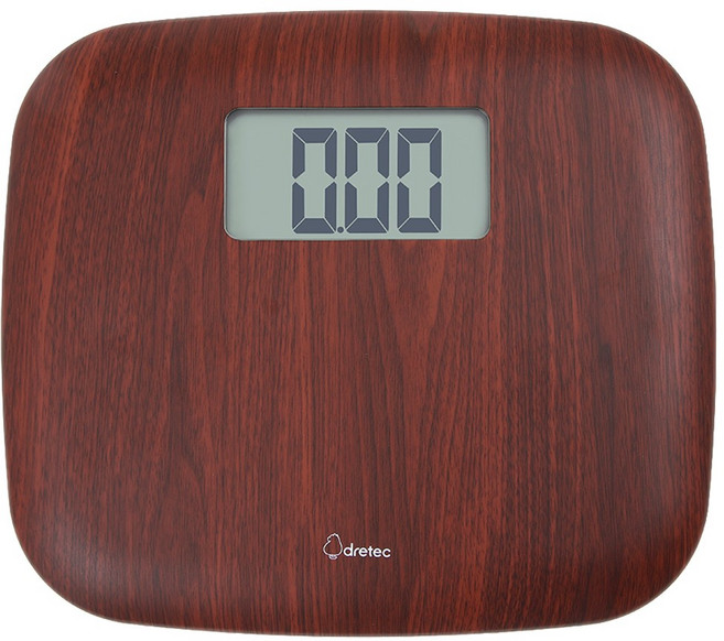 드레텍 나무스타일 체중계, BS-171DW, 혼합 색상, 1개