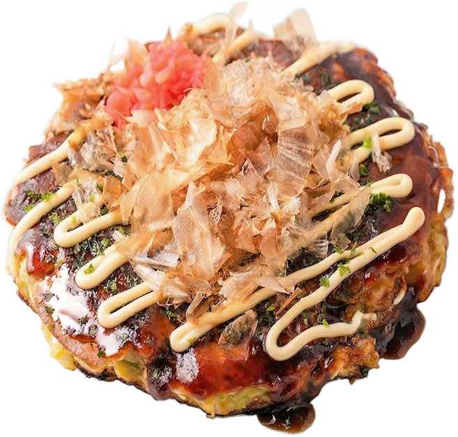 해물 오꼬노미야끼 소스 세트 350g 2팩+가쓰오부시+데리야끼+마요네즈 오사카식 오코노미야끼 냉동, 오꼬노미야끼 2팩+소스세트