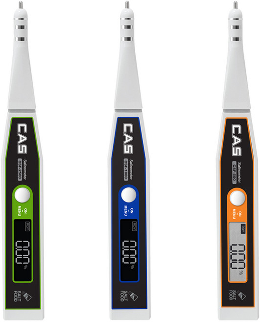 CAS 카스 디지털 염도계 CSF-500 (5%) 보정액 포함 패키지, 1개