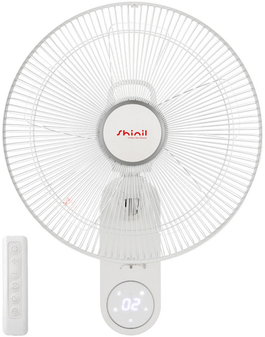 신일 저소음 벽걸이 리모컨 선풍기
