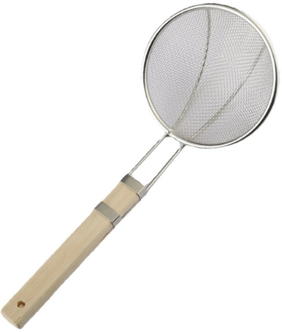 스텐 채반 손잡이 튀김기 건지개 면건지기, 1개