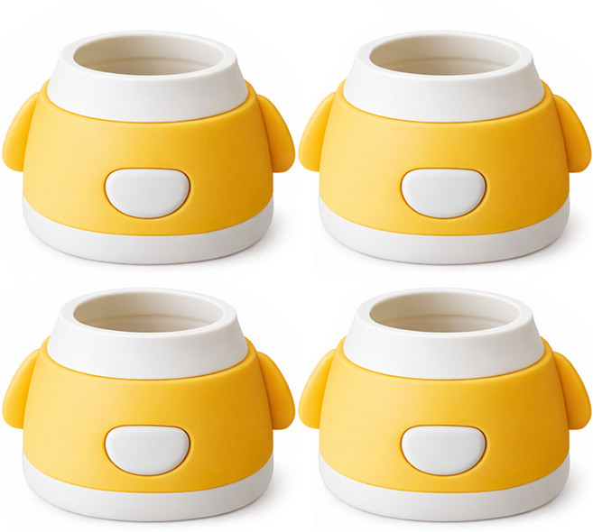 의자발커버 소음방지 실리콘 다리캡, 1세트