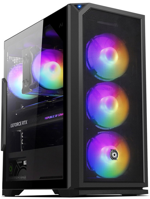 [왕가PC]하이엔드 고사양 데스크탑 3D게임용 더 파이널스 배그 풀옵션 게이밍 조립컴퓨터 롤 오버워치2 국민옵션부터 풀옵션 조립PC, 블랙, a.고사양PC 03번, 1TB, 32GB, WIN11 Home, 지포스 RTX 5060 Ti, 라이젠5 7500F