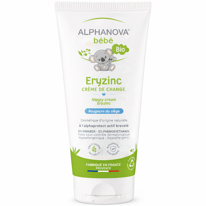 알파노바베베 에리징크 유기농 기저귀크림 땀띠크림 75ml, 1개