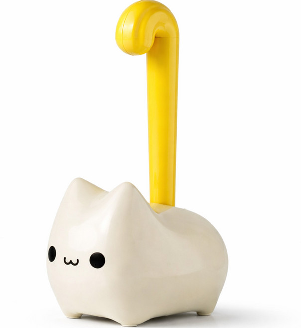 안나네 캐릭터 롤러 먼지제거기 10cm 와이드 리필가능 오리/고양이, 1개