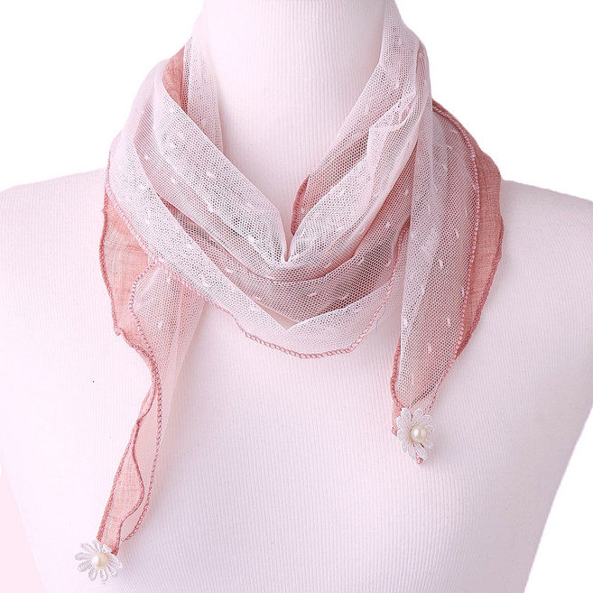 아우름 미니 쁘띠 삼각 스카프 심플 시리즈 17종