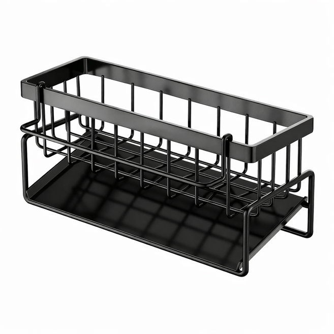 리브플 물기제로 빠른배수 수세미거치대, 2개, 회색