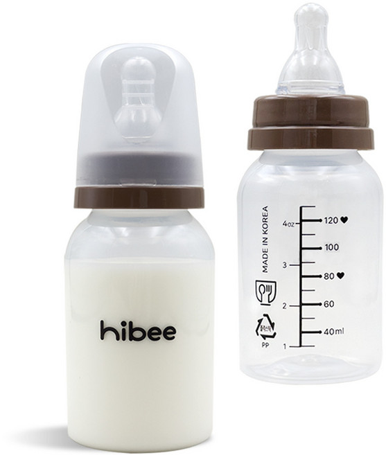 하이비 조리원 에잇벤트 신생아 PP젖병 (젖꼭지포함), 신생아 PP, 130ml, 20개