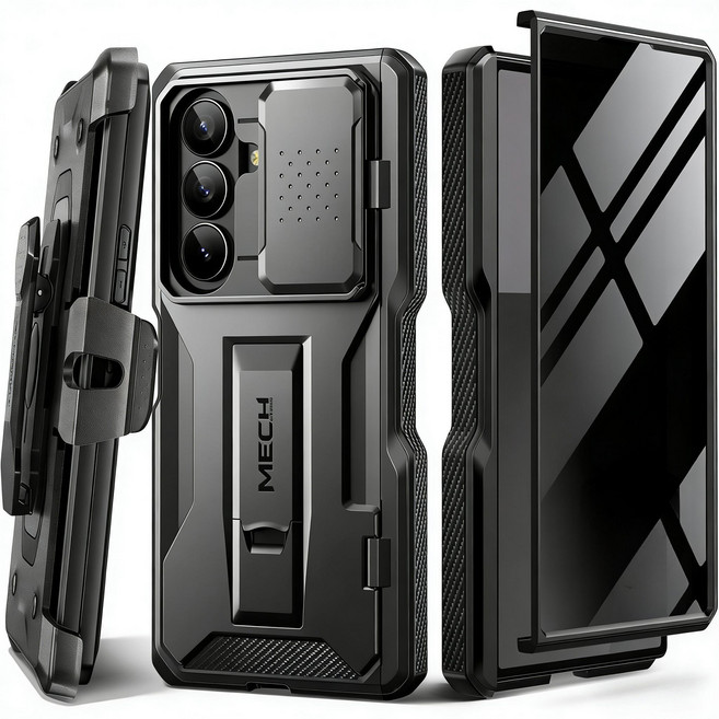 통에이트 힌지 보호 S펜 수납 거치대 휴대폰 케이스