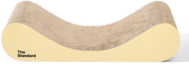 더스탠다드 스크래쳐 쇼파형, 1개, 베이지