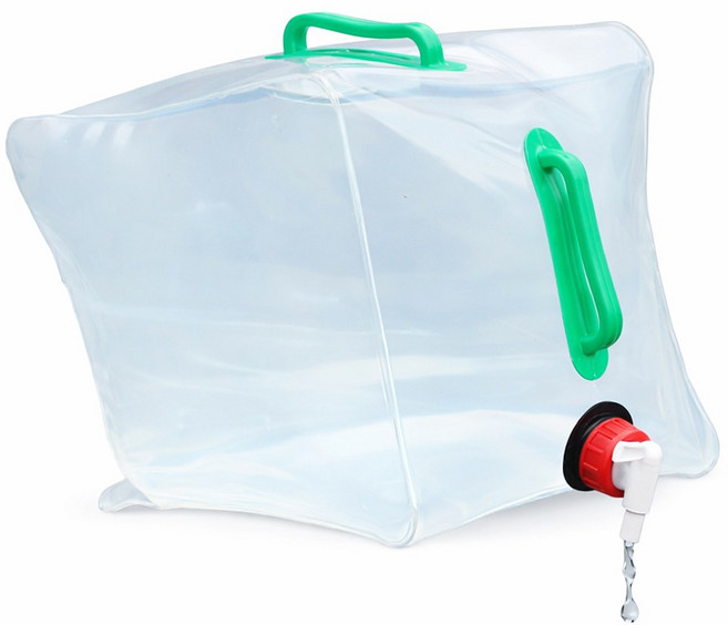 20리터 대용량 다용도 멀티 캠핑 여행 물백, 투명_2개, 1세트