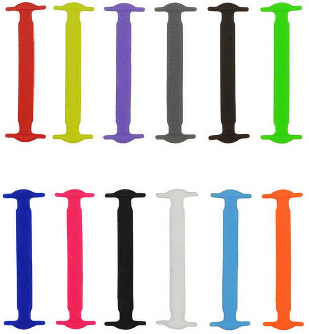 아띠꼴로 실리콘 신발끈 운동화 끈클립 편한 고무끈 4개1세트