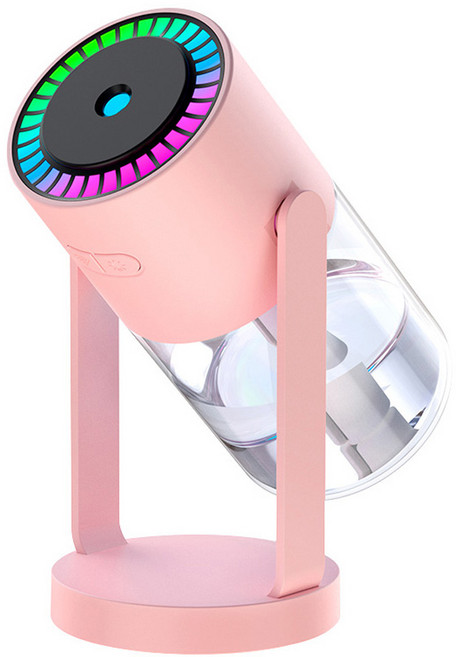 이놀 스윙 미스트 3세대 무소음 600ml 초음파 미니가습기, 핑크 [EW008]