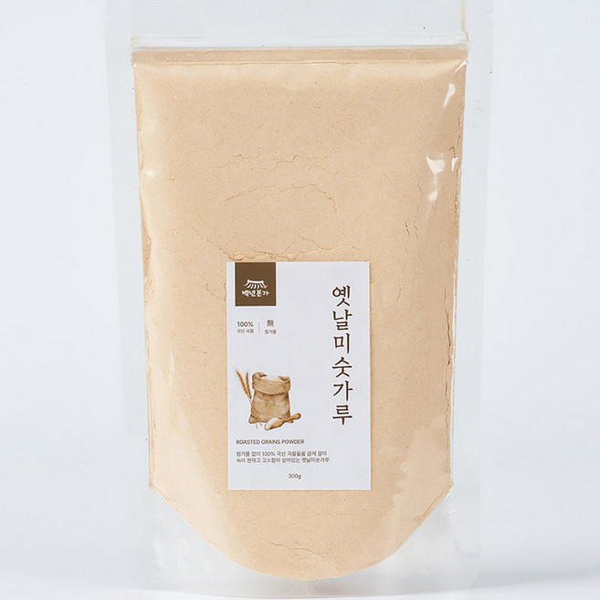 백년본가 100% 국산 곡물 식사대용 미숫가루, 1개, 500g