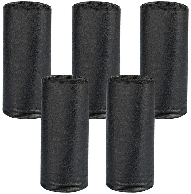 툴리드 국내생산 에어컨 배관 보온테이프 PVC 마감 매직테이프 실외기 호스 전선 테이프, 검정색, 5개