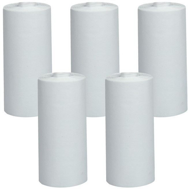 툴리드 국내생산 에어컨 배관 보온테이프 PVC 마감 매직테이프 실외기 호스 전선 테이프, 백색, 5개