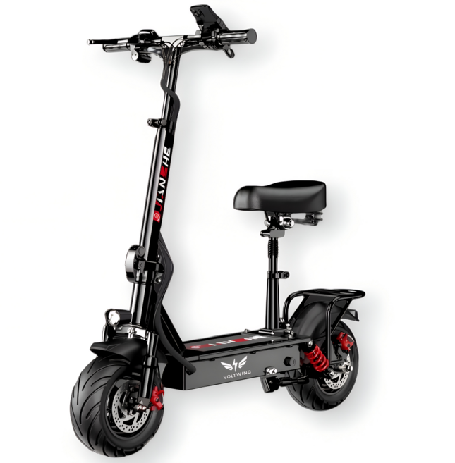 볼트윙 앉아서타는 전동킥보드 접이식 프리미엄 전기 대리기사 퀵보드, 06. 30Ah / 120km, 고급형, 1개