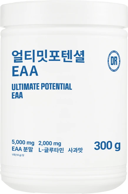 얼티밋포텐셜 EAA 단백질 운동 헬스 보충제 프로틴 필수 아미노산 9종 분말, 1개, 300g - 쿠팡