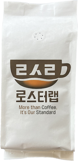 [당일 특가] 로스터랩 산미없는 커피 원두 대용량 홀빈 가성비, 1kg, 1개, 홀빈(분쇄안함)