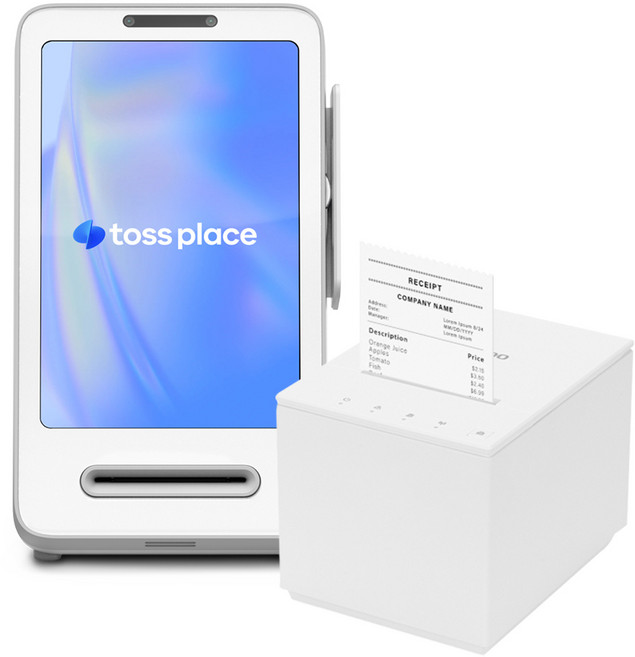 토스 카드단말기 영수증 프린터 세트상품, 1개