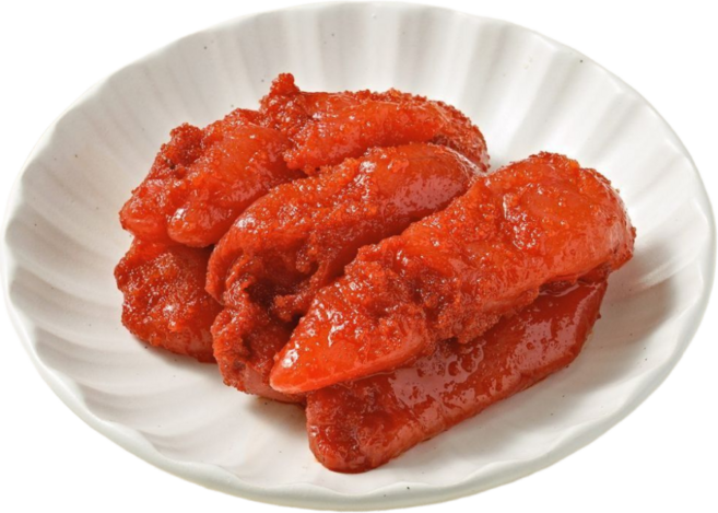 [엠마홈] 밥도둑 반찬 못난이 양념 명란젓, 1개, 450g