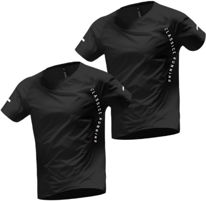 마인온 퀵드라이 반팔 티셔츠 러닝 스포츠 쿨티셔츠 2장 세트