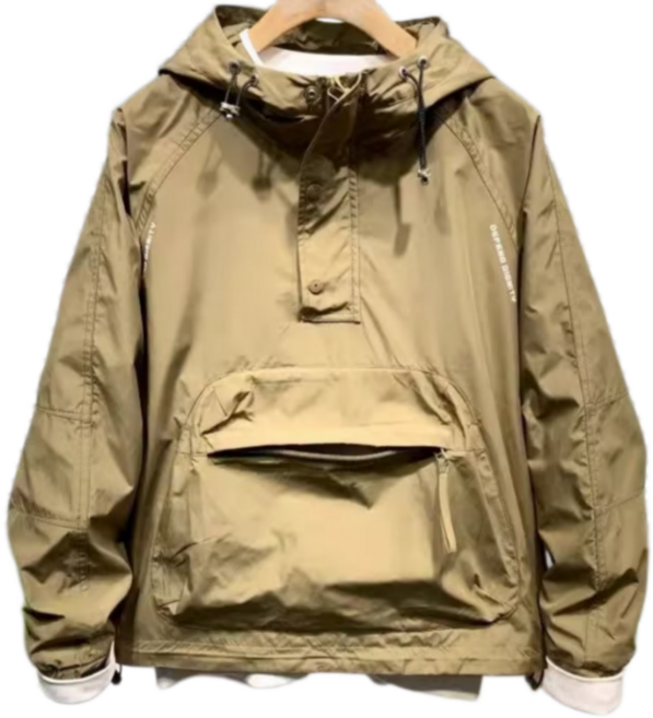 THE G&G남녀공용 봄.가을용 후드 반집업 트레이닝 운동복 바람막이