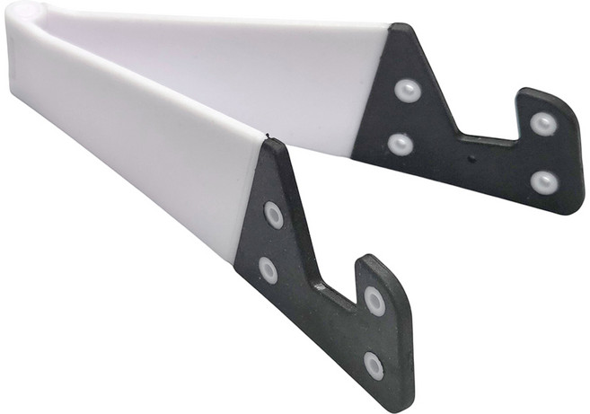 바이트 접이식 휴대폰 태블릿 거치대, 2개, 화이트