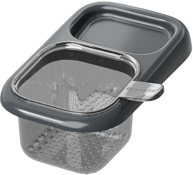 피카스페이스 간편 물빠짐 싱크대 음식물 거름망, 1개, 블랙