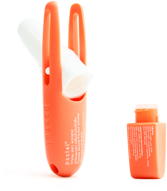 파스텔 야돔 포켓 인헤일러 과일 오렌지향, 1개