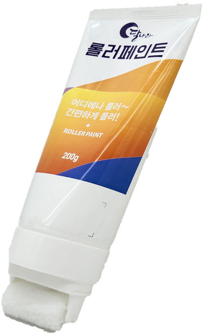 달나라 롤러 페 인트 노루페인트 롤러붓 로라붓 셀프페인팅, 팬텀블랙, 200g, 3개