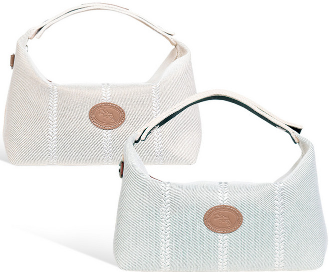 힐크릭 골프 클래식 로렐 캔버스 파우치백 데일리 토트백 손가방, 그린, 1개