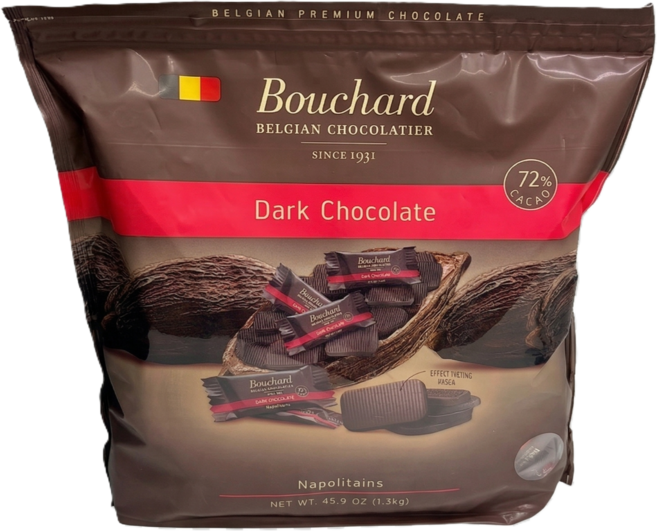 코스트코 부샤드 다크 초콜릿 72% 대용량 1.3kg 탕비실 간식 홈카페, 1개
