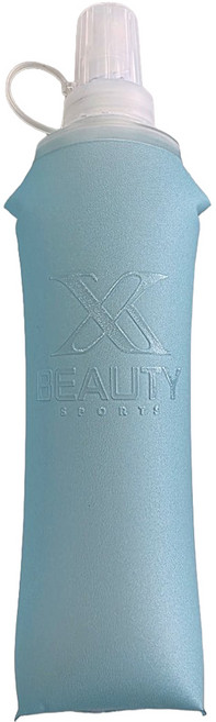 엑스뷰티 식약처합격 소프트플라스크 150 250 500 러닝 등산 마라톤 스포츠 물병 물통 BPA FREE, 1개, 500ml, 소프트플라스크 스카이블루