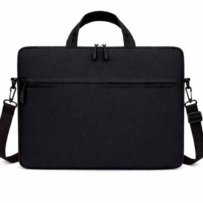 공온 올인원 수납 가벼운 방수 노트북 가방, 1개, 블랙