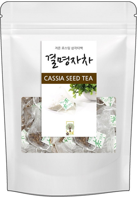 결명자차 25티백 숲으로허브 삼각티백, 1g, 25개입, 1개