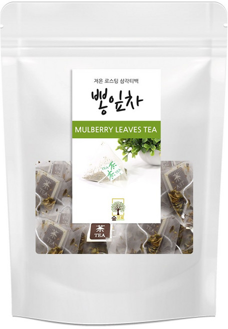 뽕잎차 25티백 숲으로허브 삼각티백, 25개입, 1개