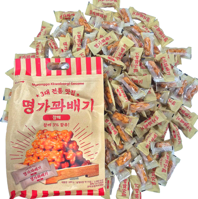 라니몰 명가 미니꽈배기 대용량 150개 어르신간식 어린이간식, 1.1kg, 1개